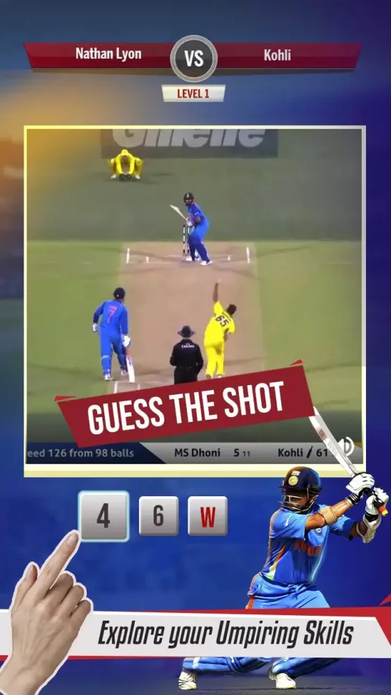 Cricket Games - Guess Game Screenshots