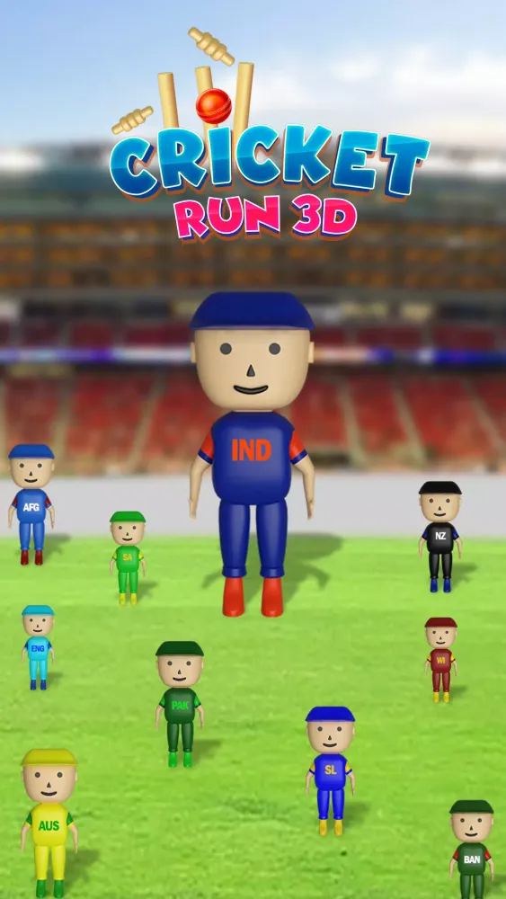 صور Cricket Run 3D