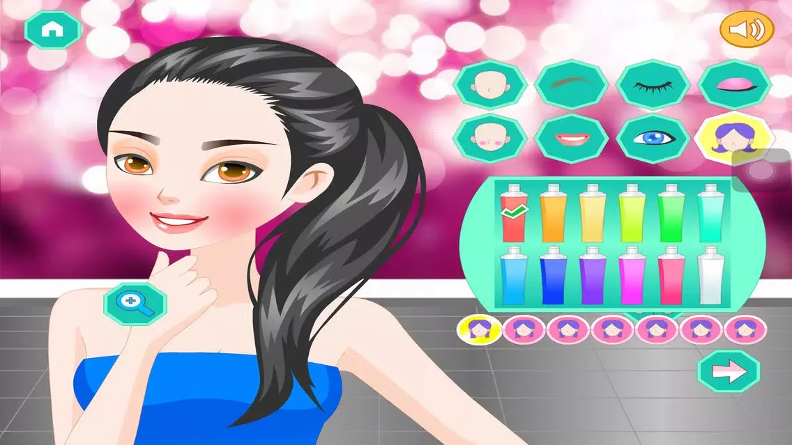 Capturas de pantalla de Princess makeup - kids games and baby games