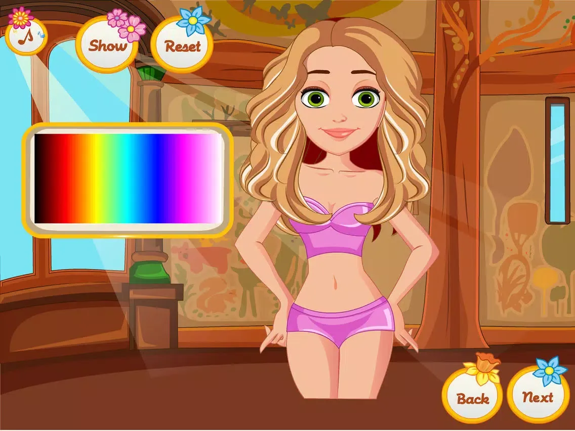 صور Girl modeling - kids games and baby games iPad 