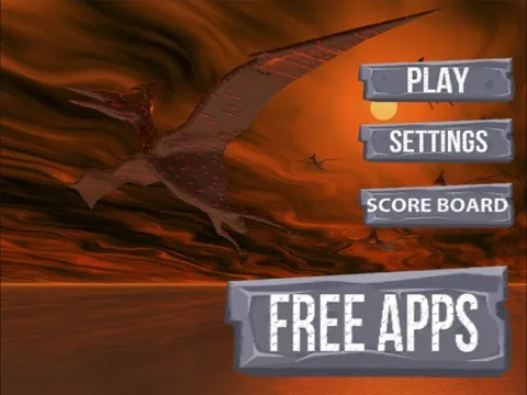 Captures d'écran de Pterosaur Strike Trex Brute 4D - A Bleeding Edge Dinosaurs War iPad 