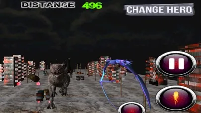 Captures d'écran de Pterosaur Strike Trex Brute 4D - A Bleeding Edge Dinosaurs War