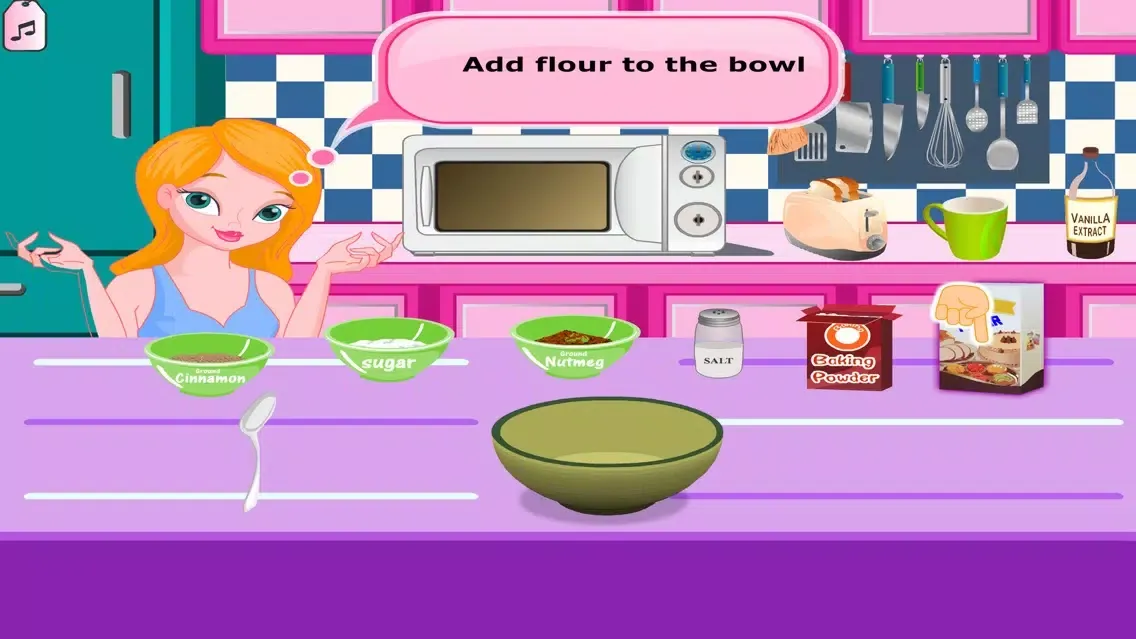 Cooking donuts - girls games and kids games स्क्रीनशॉट