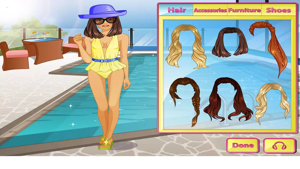 Ảnh chụp màn hình của Star bikini - baby games and kids games
