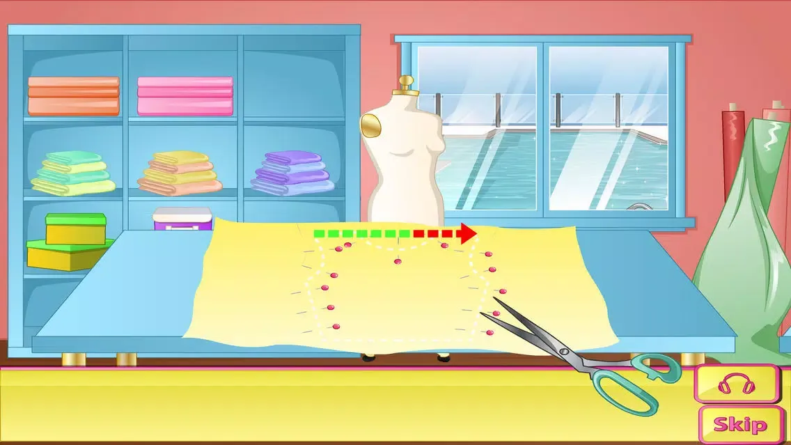 Ảnh chụp màn hình của Star bikini - baby games and kids games