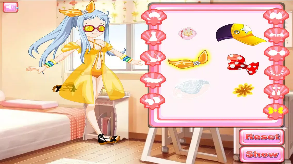 Zrzuty ekranu Bikini model - baby games and kids games
