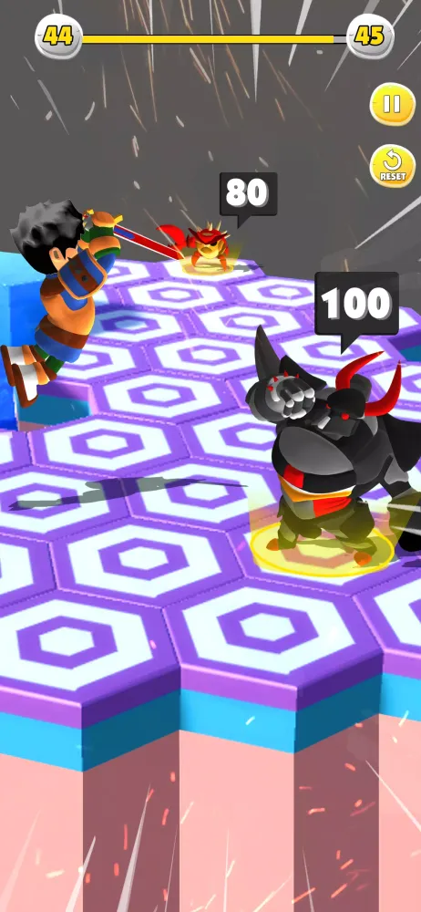Count Tap Attack Screenshots