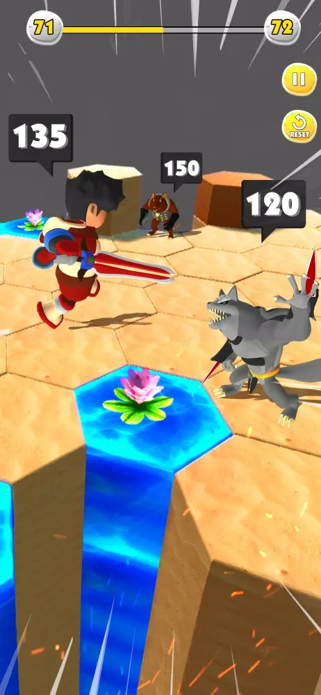 Count Tap Attack Screenshots