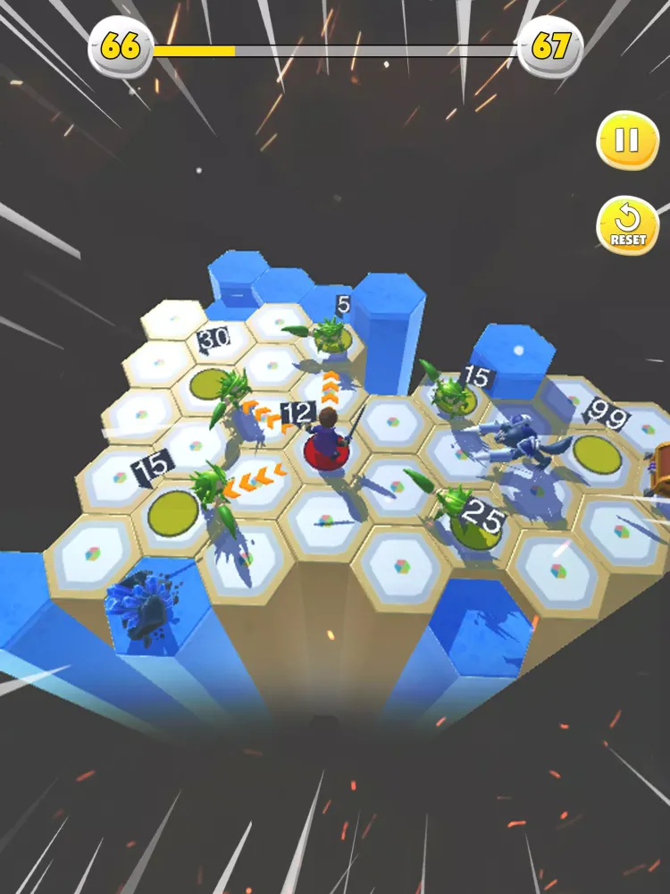Count Tap Attack Screenshots