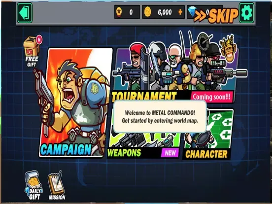 Tangkapan layar Metal Shooter: Super Soldiers‏ iPad 