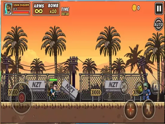 Tangkapan layar Metal Shooter: Super Soldiers‏ iPad 