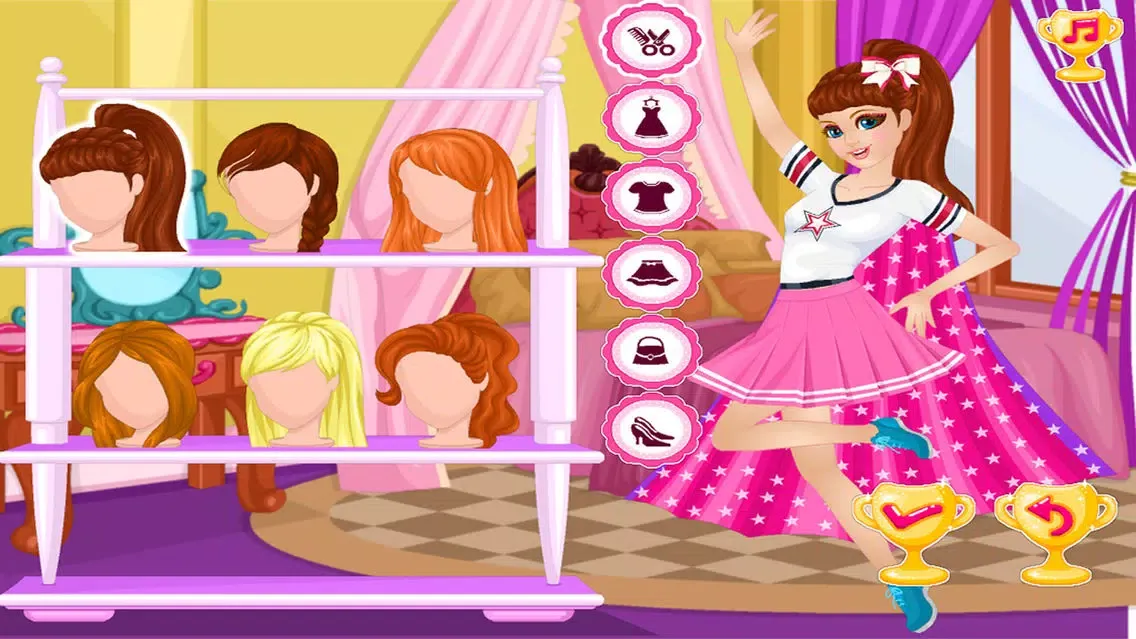 Скриншоты Princess turned cheerleader - games for kids