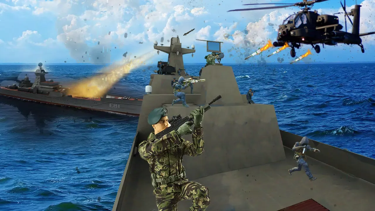 Helicopter Gunship Strike War Screenshots