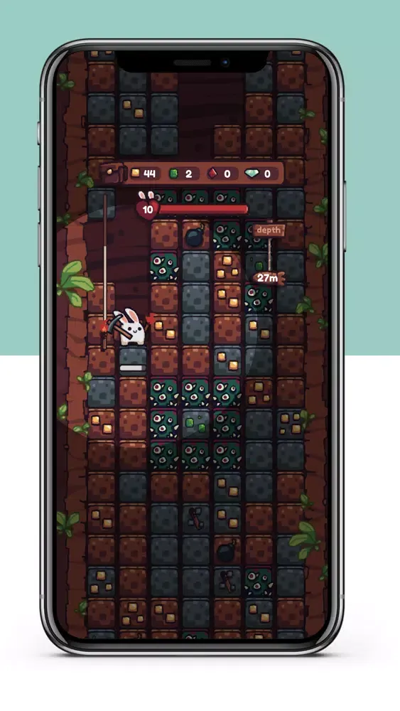 Tangkapan layar Miner Bunny