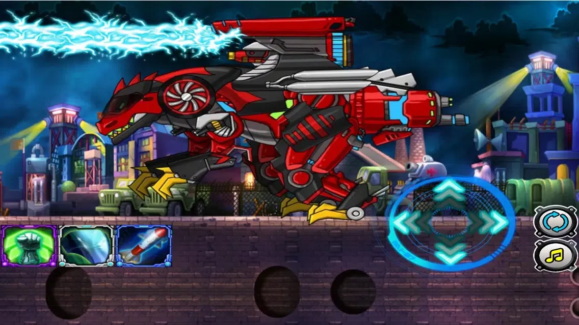 Ảnh chụp màn hình của Mechanical Tyrannosaurus puzzle - kids games