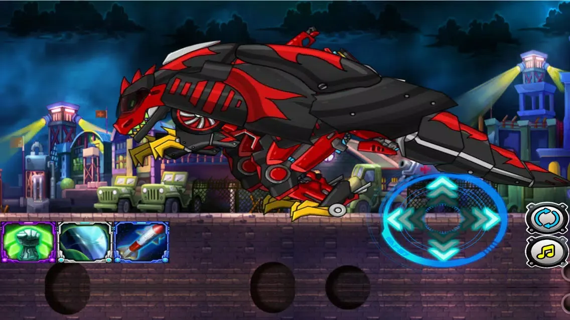 Ảnh chụp màn hình của Mechanical Tyrannosaurus puzzle - kids games