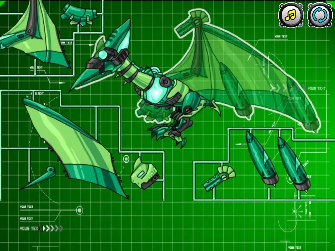 Dinosaur Block Puzzle - kids games iPad  स्क्रीनशॉट