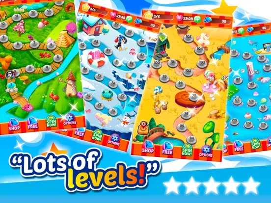 Caramel Gummy Candy Match 3 iPad  Ekran Görüntüleri