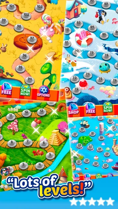 Caramel Gummy Candy Match 3 Ekran Görüntüleri