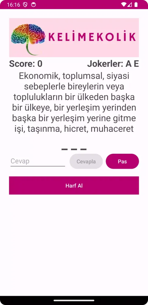 Kelimekolik Screenshots