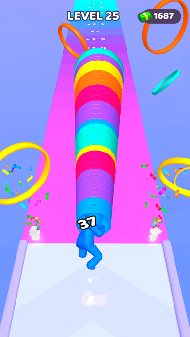 Layer Man 3D: Run & Collect应用截图