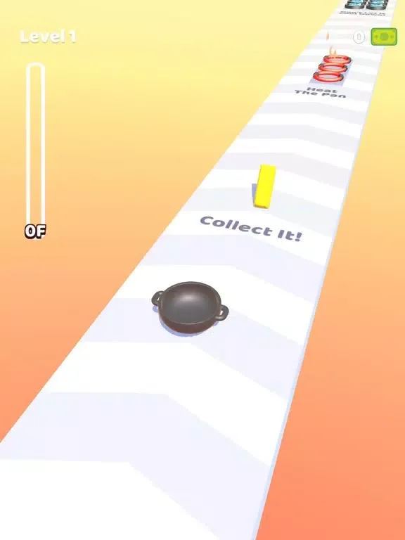 Tangkapan skrin Melt Run iPad 