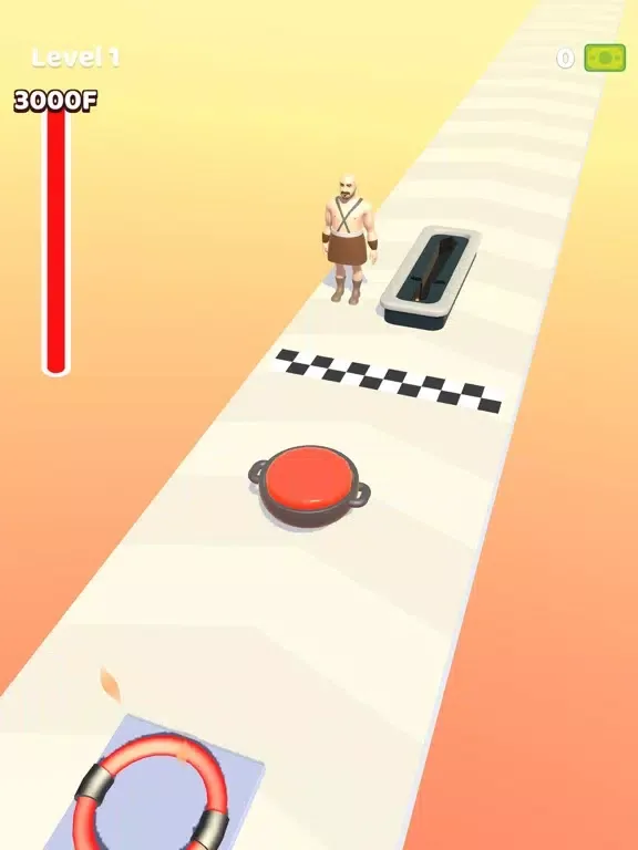 Tangkapan skrin Melt Run iPad 
