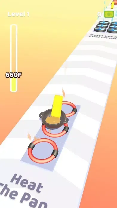 Tangkapan skrin Melt Run