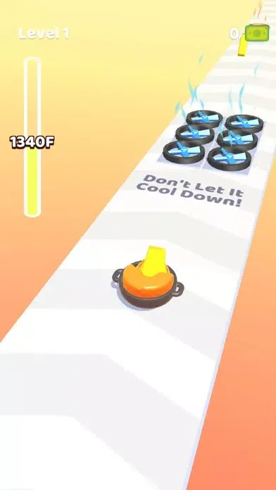 Tangkapan skrin Melt Run