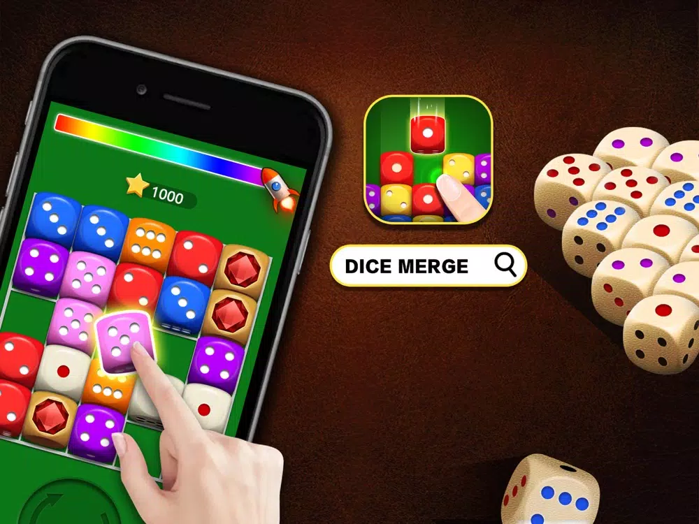 Zrzuty ekranu Dice Merge 3D iPad 