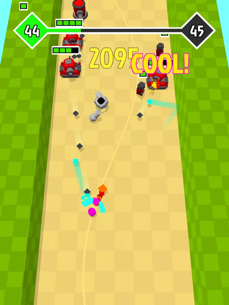 Capturas de tela do Parry Master iPad 