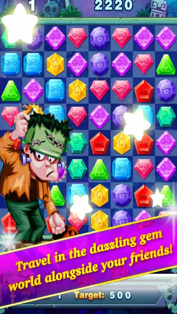 Скриншоты Night Jewel Moom - Match 3 Gem