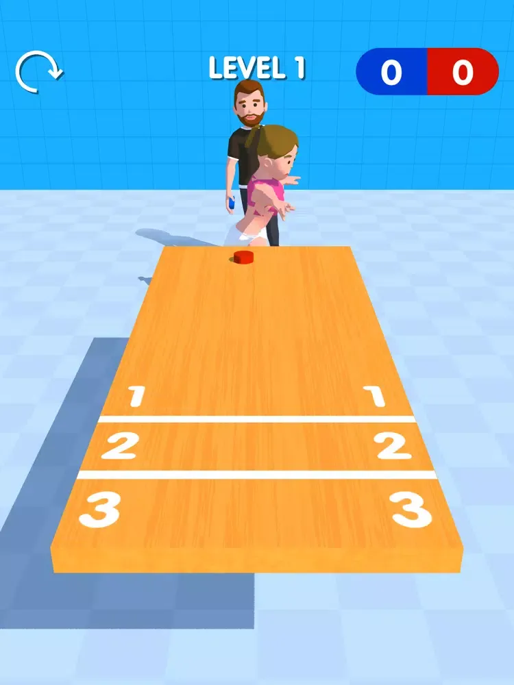 Shuffleboard Master 3D iPad Screenshots