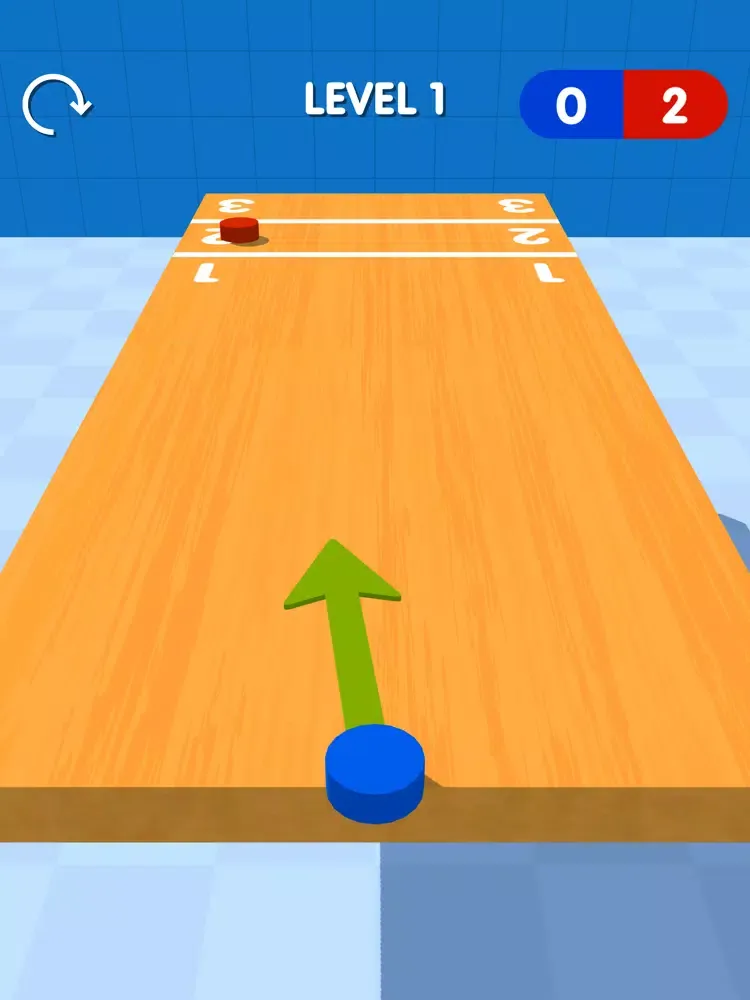 Shuffleboard Master 3D iPad Screenshots
