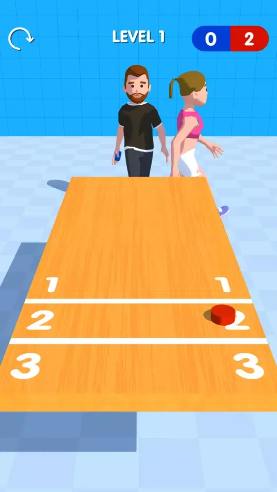 Shuffleboard Master 3D Screenshots