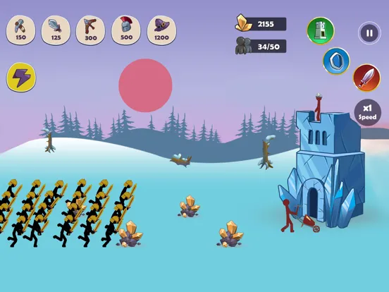 Zrzuty ekranu Stickman Clans iPad 