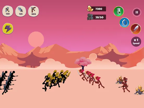 Zrzuty ekranu Stickman Clans iPad 