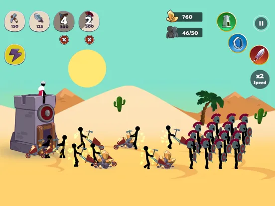 Zrzuty ekranu Stickman Clans iPad 
