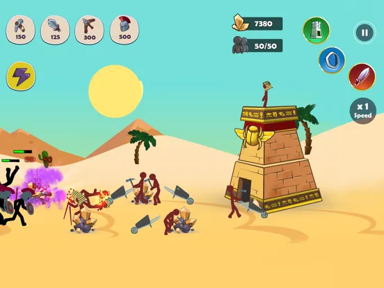 Zrzuty ekranu Stickman Clans iPad 