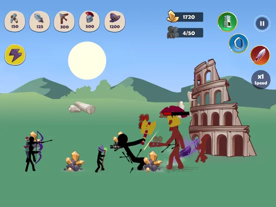 Zrzuty ekranu Stickman Clans iPad 