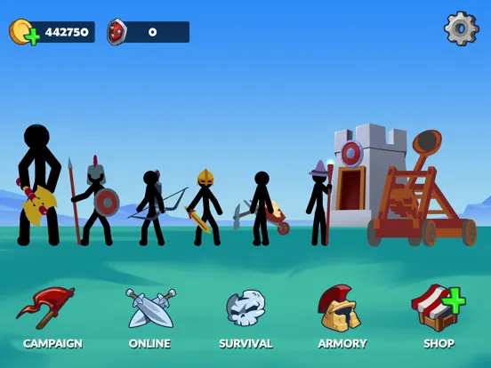 Zrzuty ekranu Stickman Clans iPad 
