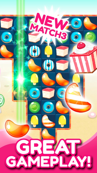Sweet and Delicious World - Blast Juicy Candies Screenshots
