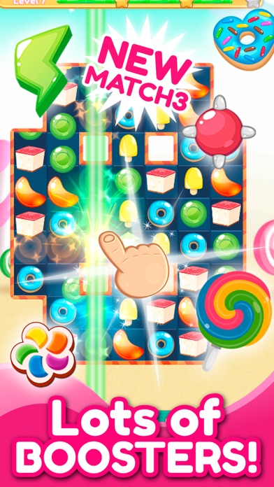 Sweet and Delicious World - Blast Juicy Candies Screenshots