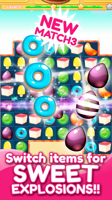 Sweet and Delicious World - Blast Juicy Candies Screenshots