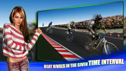 Captures d'écran de Crazy Bicycle Race: Stunt Game