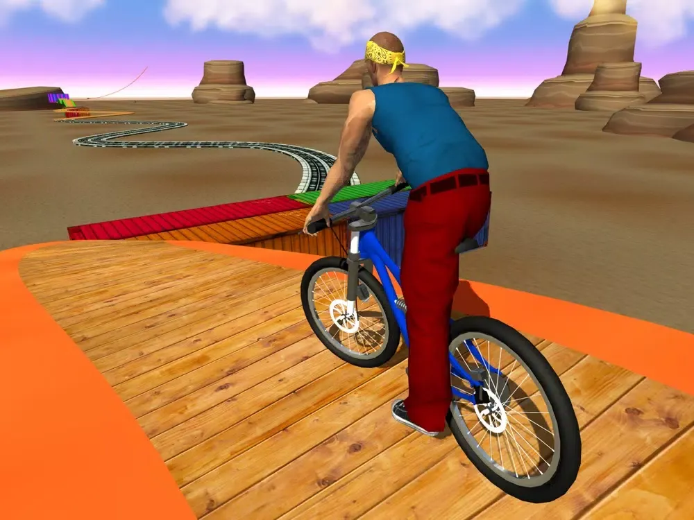 Impossible DMBX Bicycle Racing iPad  سکرین شاٹس