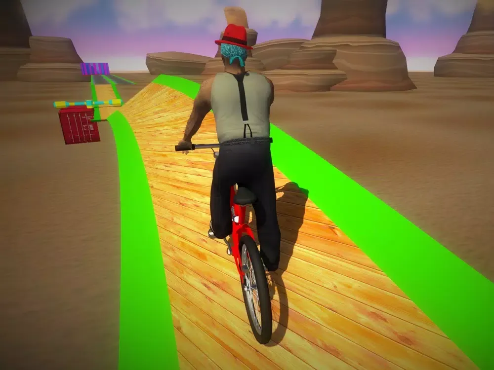 Impossible DMBX Bicycle Racing iPad  سکرین شاٹس