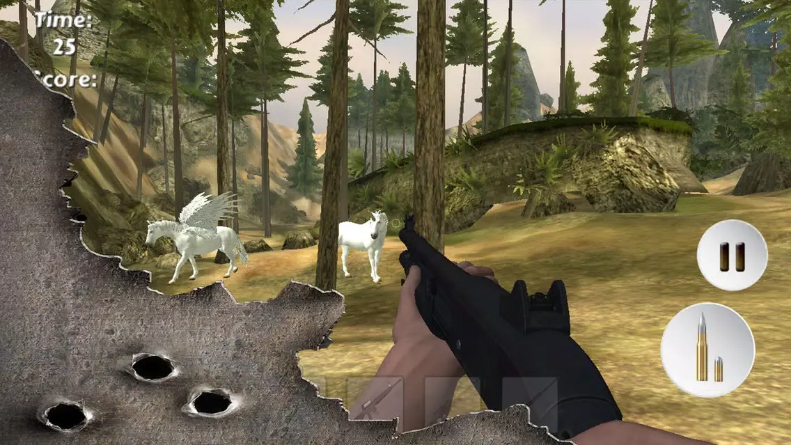 Robot Unicorn Hunt 3D - Heavy Metal Slug Attack应用截图