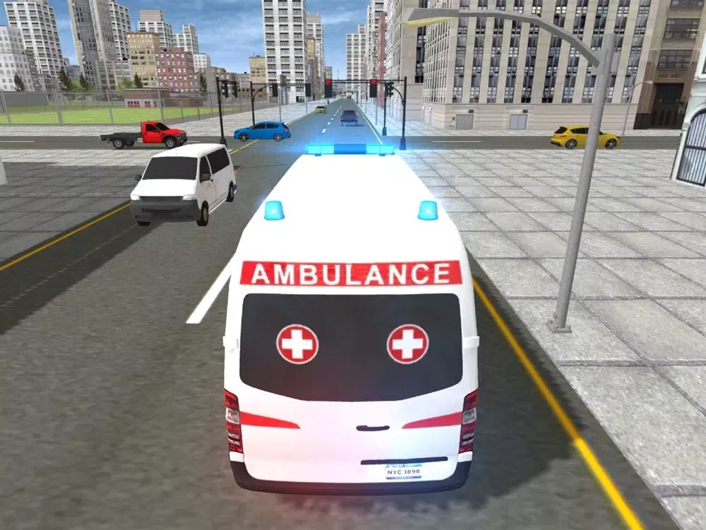ภาพหน้าจอของ American Ambulance Simulator iPad 