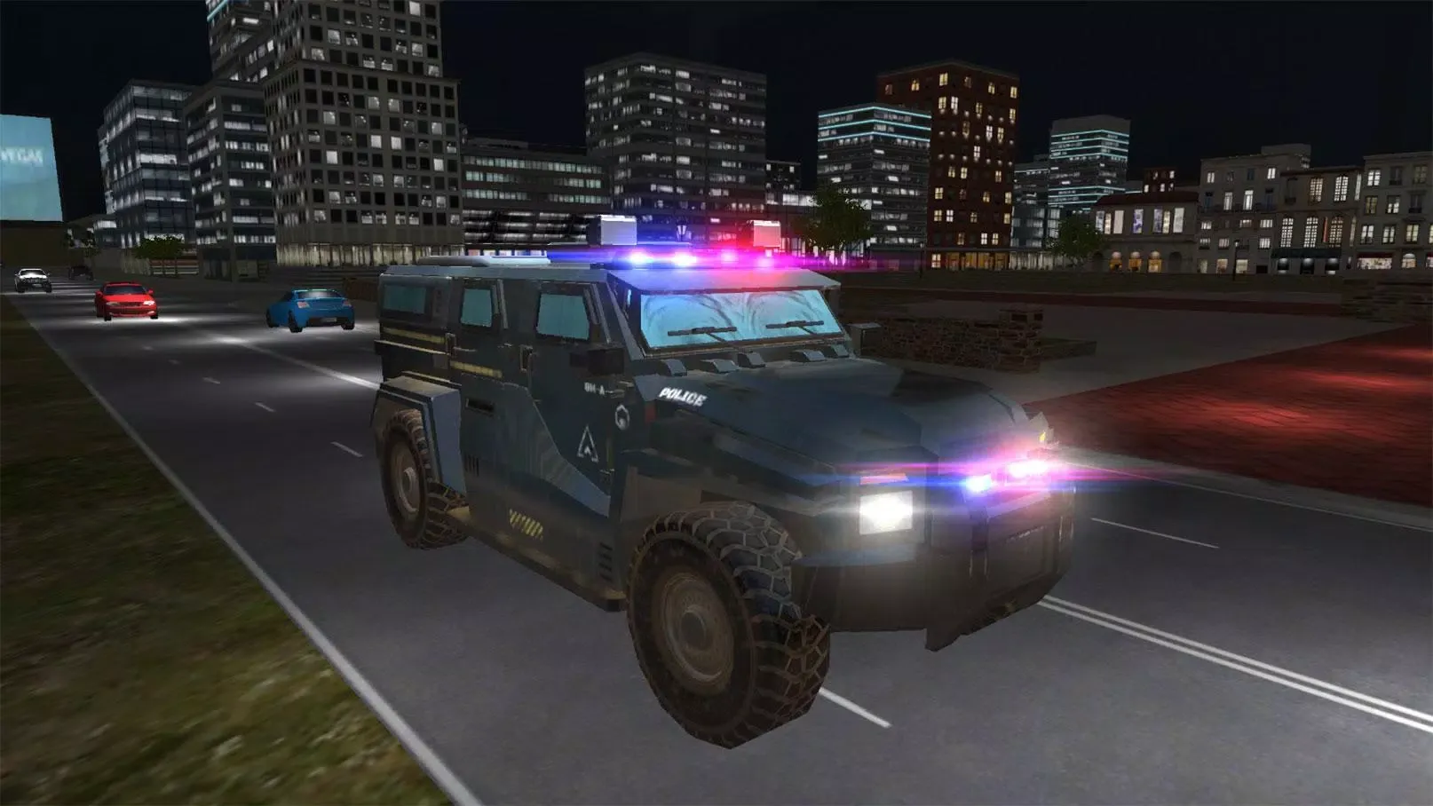 Ảnh chụp màn hình của American Police Car Driving
